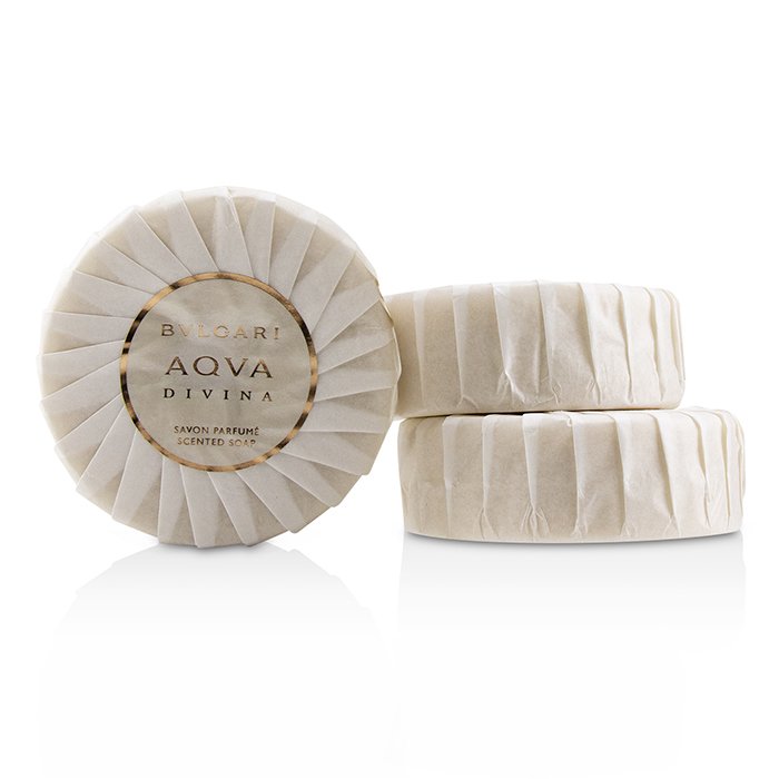 Мыло Bvlgari Aqva Divina с натуральными маслами для мужчин, 3x150 г