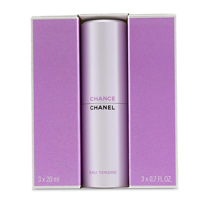 Chanel Chance Eau Tendre туалетная вода 3x20 мл — фруктово-цветочный аромат с нотами грейпфрута и жасмина