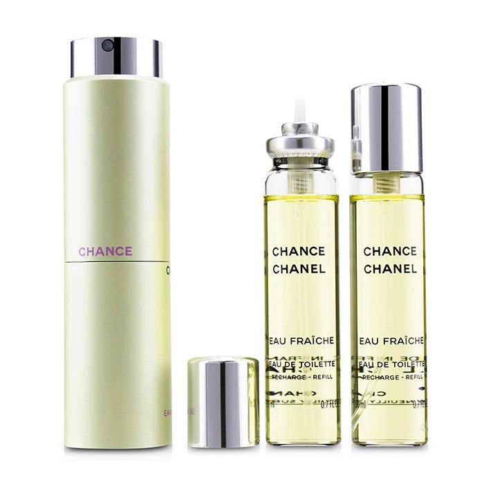 Chanel Chance Eau Fraiche парфюмированный спрей 3x20мл для женщин с цветочными нотами