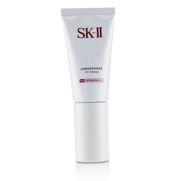 SK II CC-крем с SPF 50 для лица 30 г — сияние и защита кожи, корректирующий тон и увлажнение.