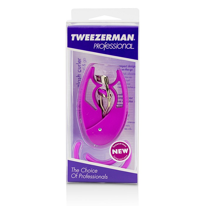 Завиватель для ресниц Tweezerman, складной, компактный, для всех типов ресниц