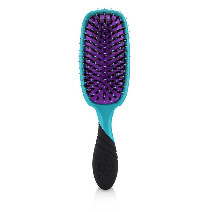 Щётка для волос Wet Brush Pro Shine Enhancer с мягкими щетинками, для гладкости и блеска, цвет бирюзовый