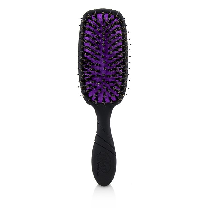 Расческа Wet Brush для волос с щетинками из кабаньей шерсти, черная, 1 шт.