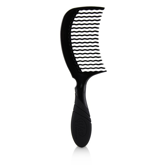 Расческа Wet Brush WaveTooth для бережного распутывания волос, чёрная, 1 шт