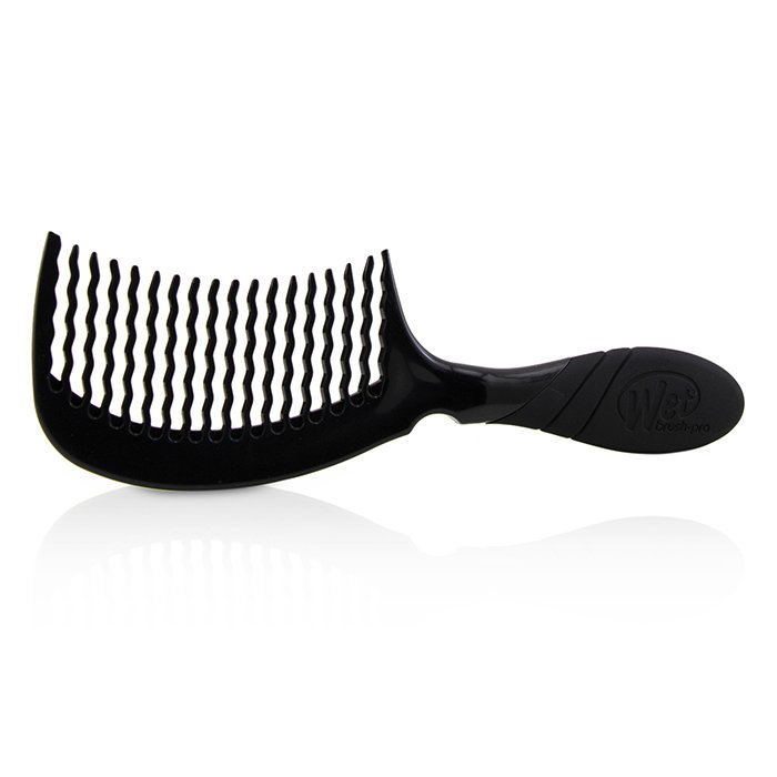 Расческа Wet Brush WaveTooth для бережного распутывания волос, чёрная, 1 шт
