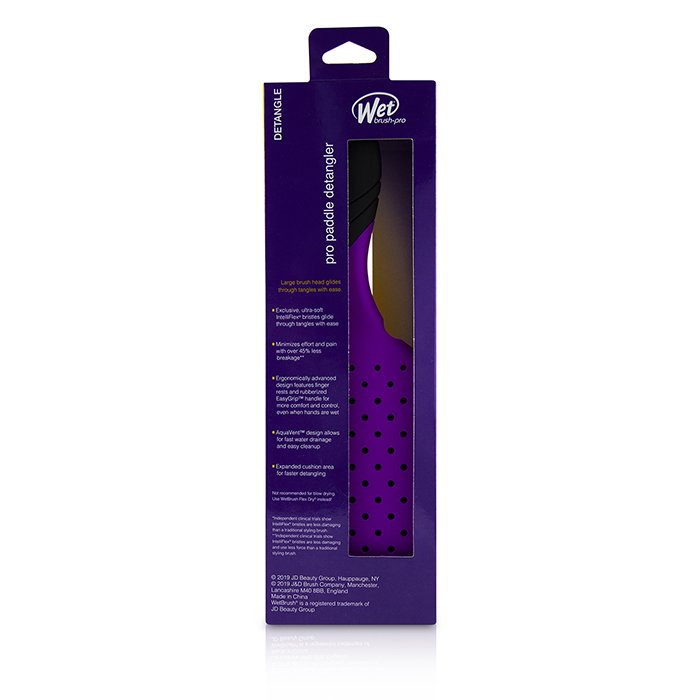 Расческа Wet Brush Pro Paddle Detangler для распутывания волос, с технологией IntelliFlex, 1 шт.