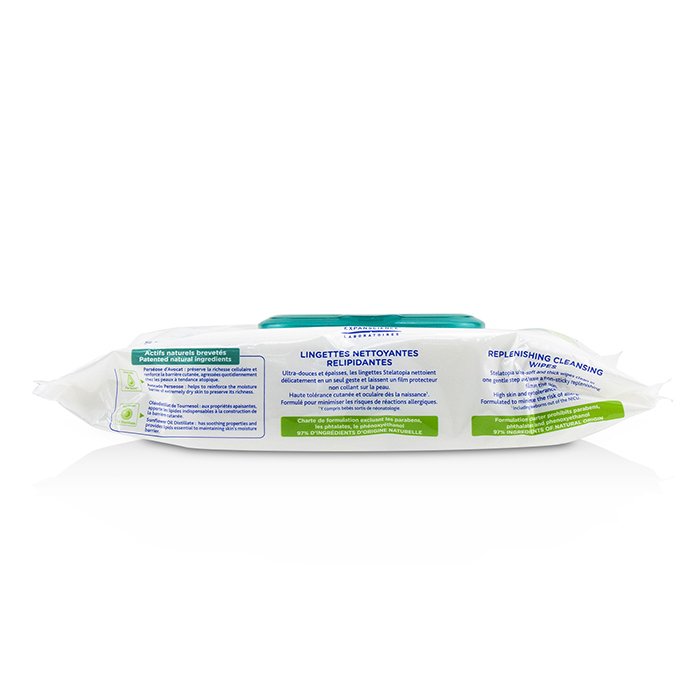Увлажняющие очищающие салфетки Mustela для лица и тела 50 шт. с натуральными ингредиентами для детей