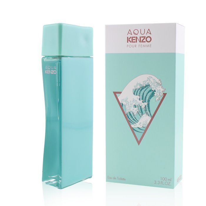 Kenzo Aqua Eau De Toilette для женщин, 100 мл - цветочно-фруктовый акватический аромат для повседневного использования