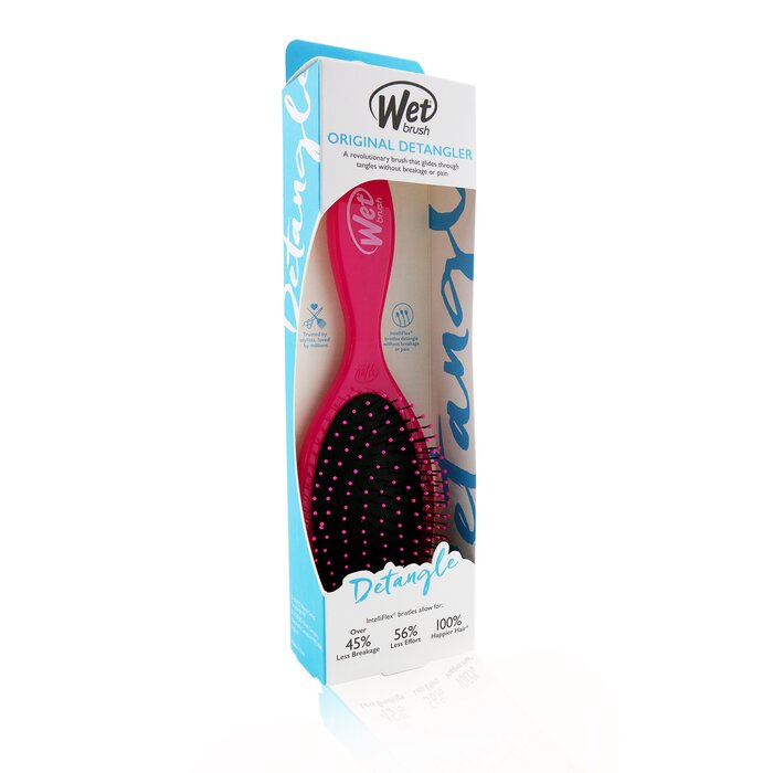 Расческа Wet Brush Original Detangler с мягкими щетинками для бережного распутывания волос, 1 шт.