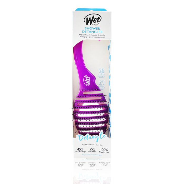 Щетка для душа Wet Brush с щетинками IntelliFlex®, для бережного распутывания волос, 1 шт.