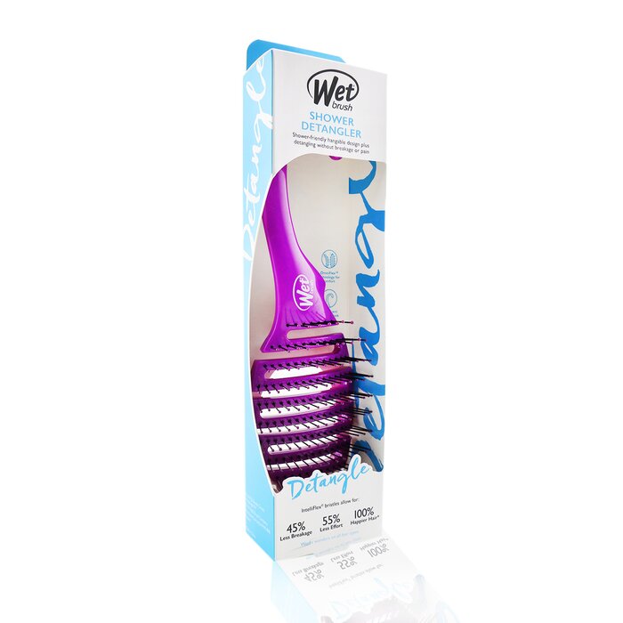 Щетка для душа Wet Brush с щетинками IntelliFlex®, для бережного распутывания волос, 1 шт.