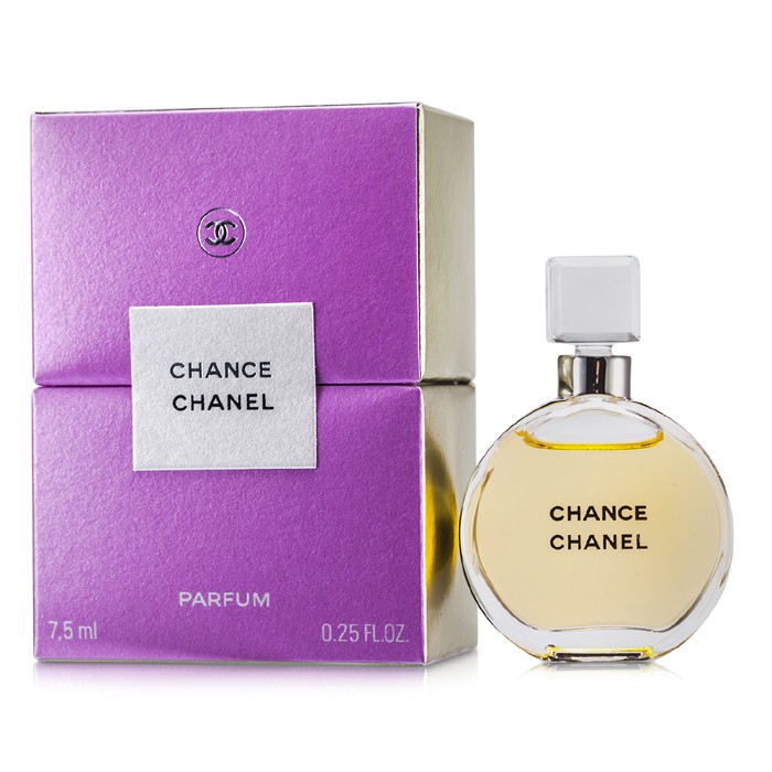Chanel Chance парфюм 7,5 мл — цветочно-фруктовый аромат для женщин с ощущением свежести и элегантности