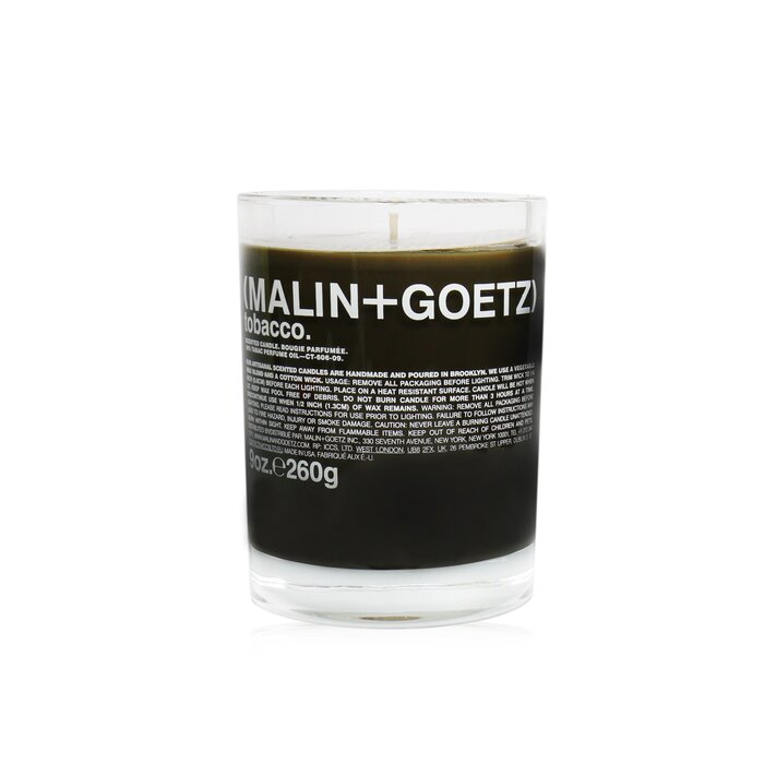 Ароматическая свеча MALIN+GOETZ с ароматом табака, 260 г