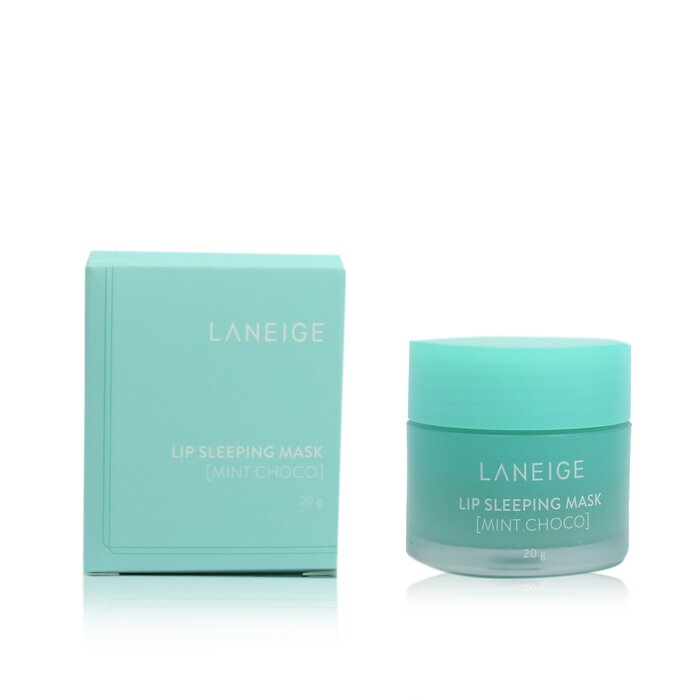Ночной увлажняющий бальзам для губ Laneige с гиалуроновой кислотой и ароматом мяты и шоколада, 20 г