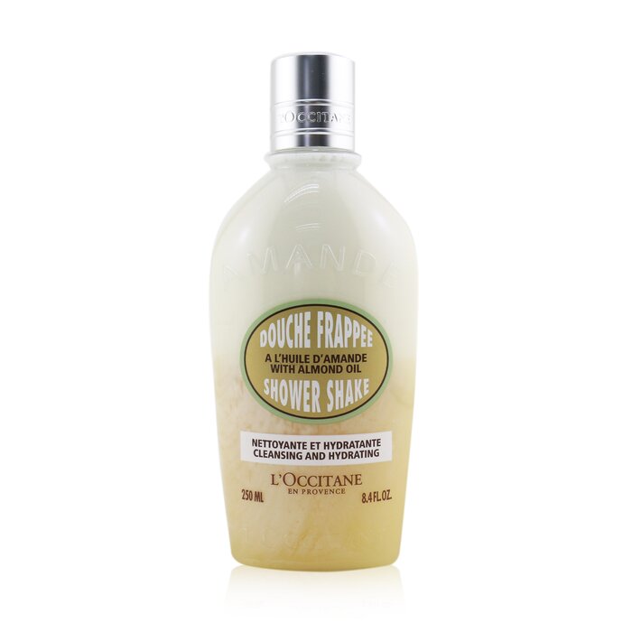 L'Occitane увлажняющий и очищающий душевой крем с миндальным маслом, 250 мл