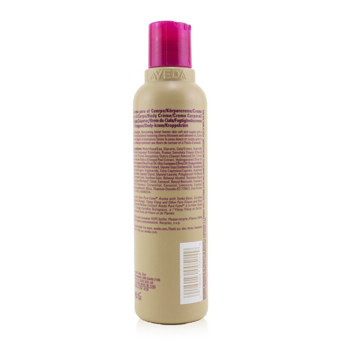 Увлажняющий крем для тела Aveda с экстрактом вишни и миндальным маслом, 200 мл