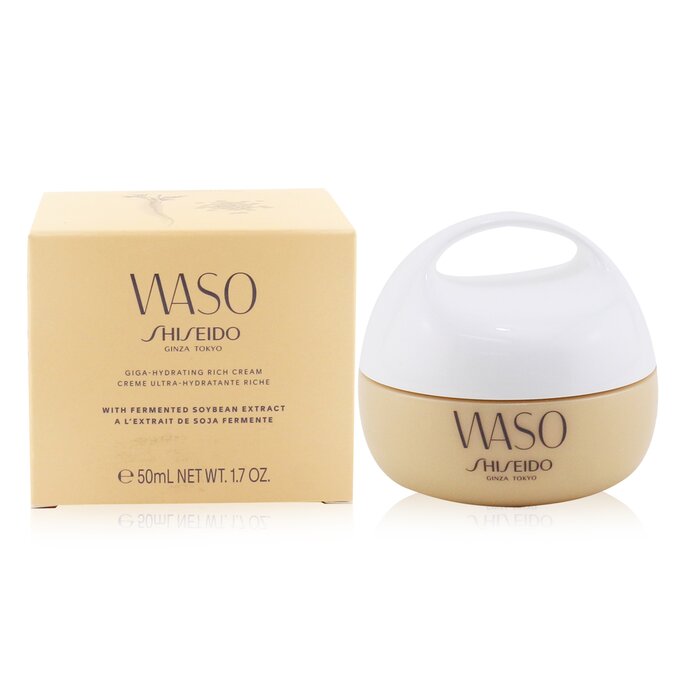 Крем для лица Shiseido Waso с экстрактом соевых бобов, интенсивное увлажнение, 50 мл