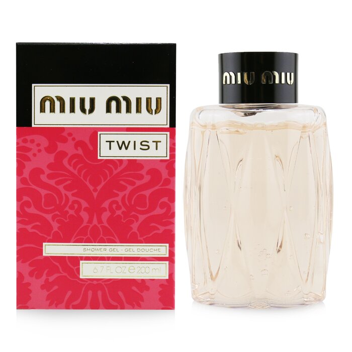Гель для душа Miu Miu Twist с увлажняющими экстрактами, 200 мл