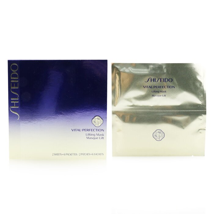 Лифтинг-маска для лица Shiseido Vital-Perfection с активными ингредиентами, 6 шт.