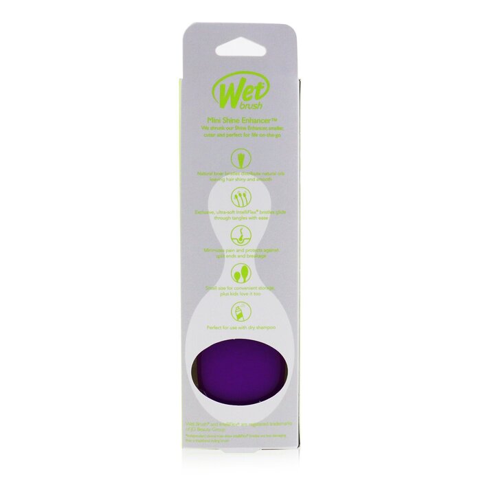 Миниатюрная расческа Wet Brush с щетиной кабана для блестящих волос, 1 шт.