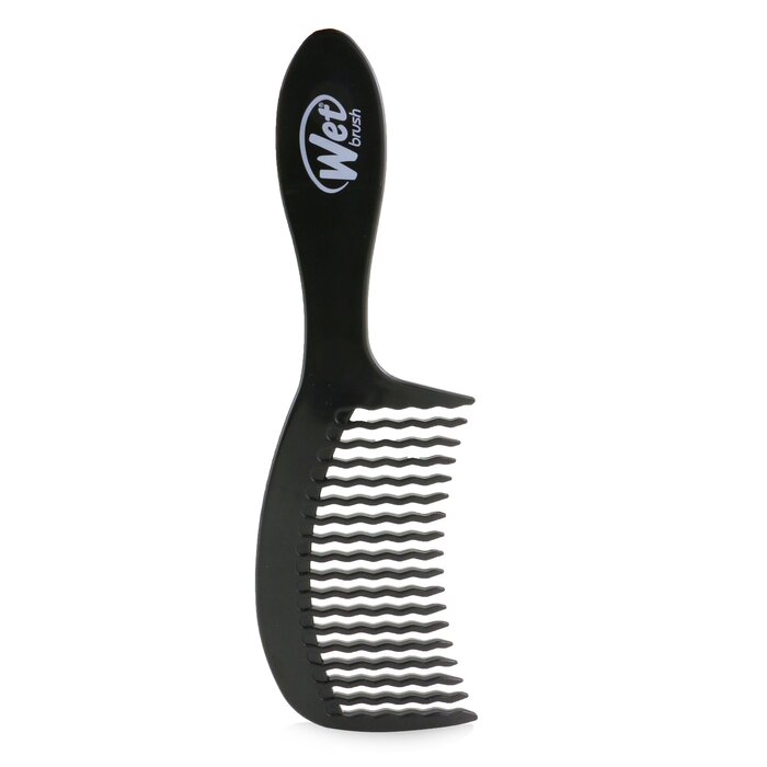 Расческа Wet Brush с патентованными зубцами для легкого расчесывания всех типов волос, черная, 1 шт.