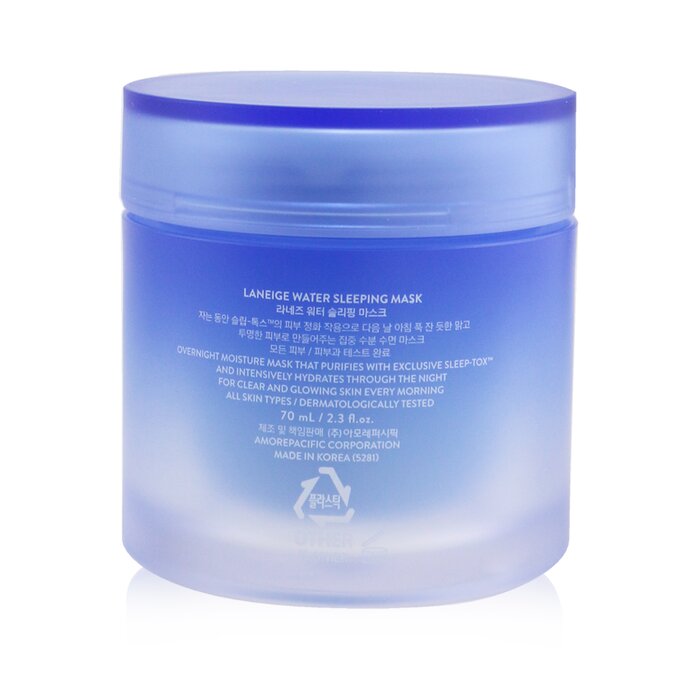 Ночная увлажняющая маска с технологией SLEEP-TOX для лица Laneige, 70 мл