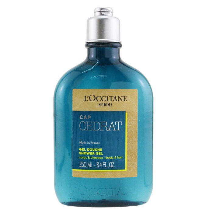 Гель для душа с экстрактом кедра для мужчин L'Occitane, 250 мл
