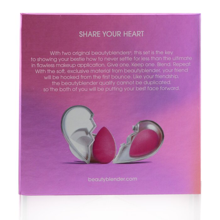 Набор спонжей BeautyBlender Original, 2 шт. для безупречного макияжа