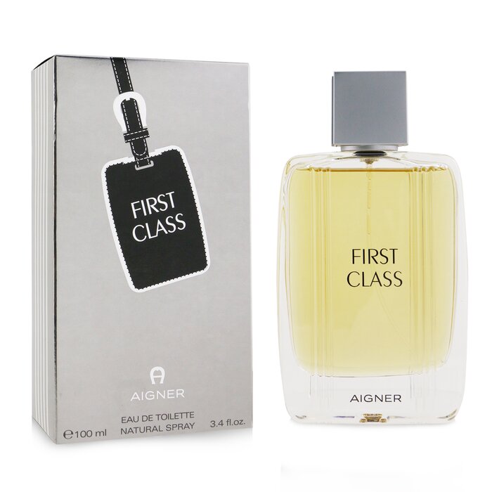 Aigner First Class туалетная вода для мужчин 100 мл, древесно-шипровый аромат с нотами грейпфрута и пачули
