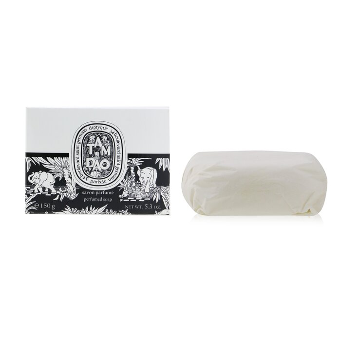 Diptyque мыло с ароматом Там Дау для тела 150 г, с миндальным маслом и бережным очищением