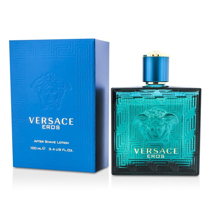 Лосьон после бритья Versace Eros 100 мл — успокаивающий и увлажняющий для всех типов кожи