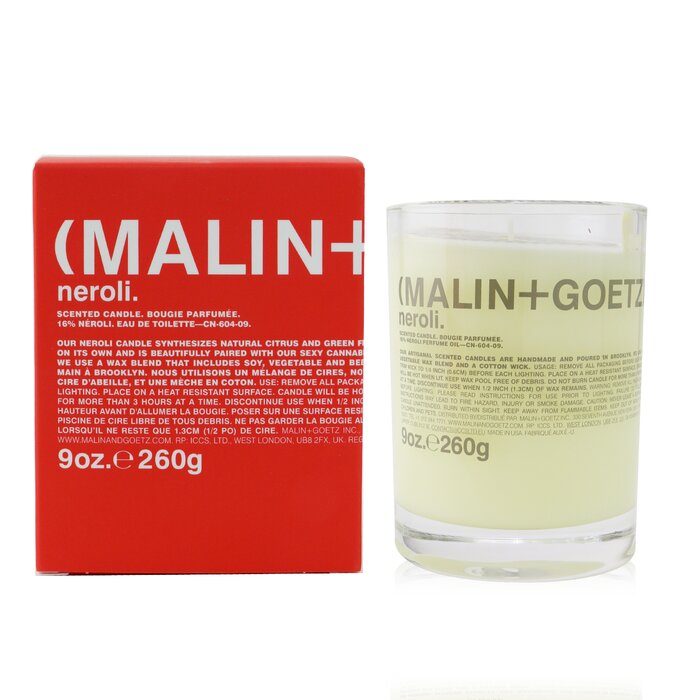 Ароматизированная свеча с нероли MALIN+GOETZ, 260 г