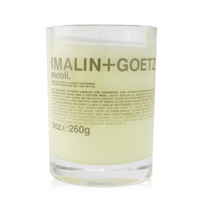 Ароматическая свеча Vetiver 260 г от MALIN+GOETZ - с древесно-травяным ароматом для уюта и гармонии в доме