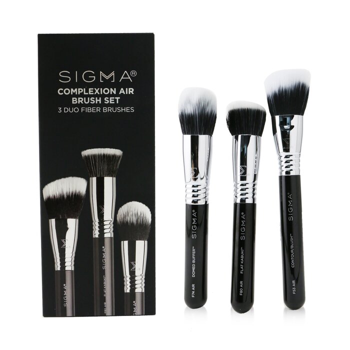 Набор кистей для макияжа Sigma Beauty, 3 шт., для идеального тона кожи и лёгкого нанесения средств