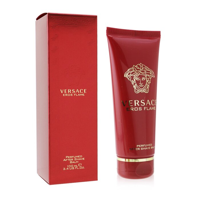 бальзам после бритья Versace Eros Flame с успокаивающим эффектом, 100 мл