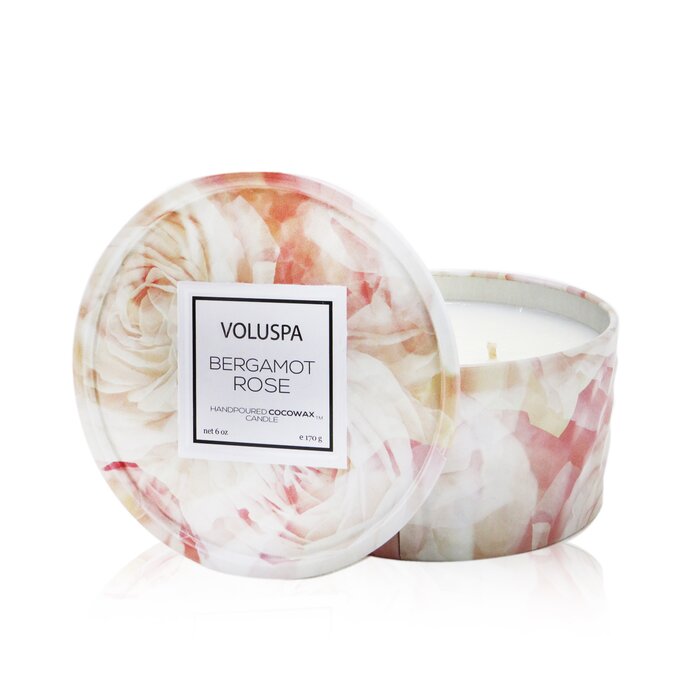 Ароматическая свеча Voluspa с бергамотом и розой, 170 г