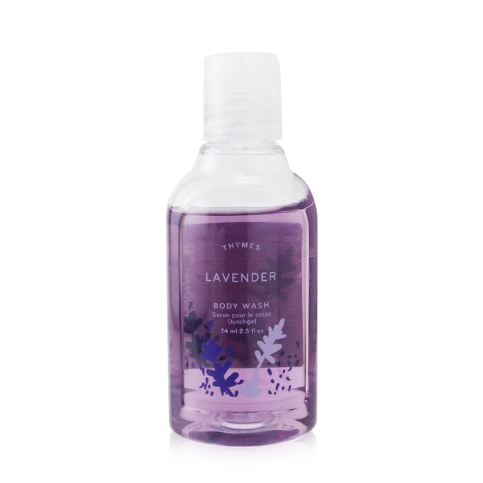 Thymes гель для душа с лавандой 74 мл — очищение и увлажнение для всех типов кожи