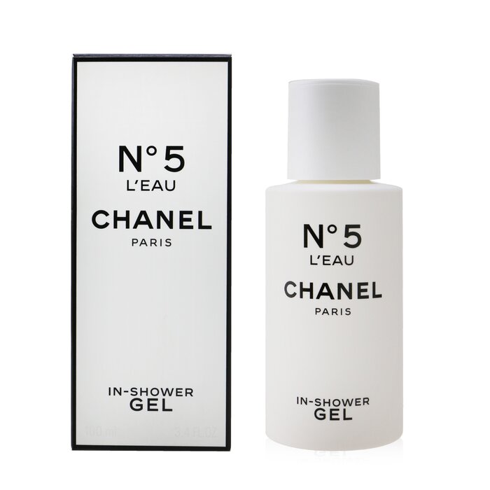 Очищающий гель для душа Chanel No.5 L'Eau 100 мл с ароматом для мягкости кожи