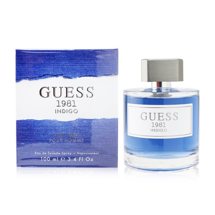 Guess 1981 Indigo туалетная вода мужская с нотами инжира и лаванды, 100 мл