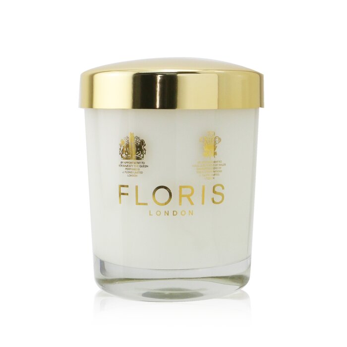 Ароматная свеча Floris с розой и удом, 175 г