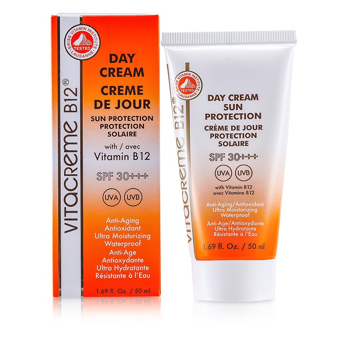 Дневной крем с SPF 30 для лица с витаминами B12, C, E и B5, 50 мл