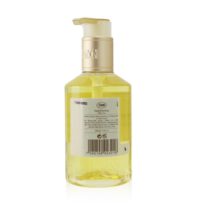 Sabon Жидкое мыло для рук с экстрактом ромашки и алоэ вера, аромат белого чая, 200 мл