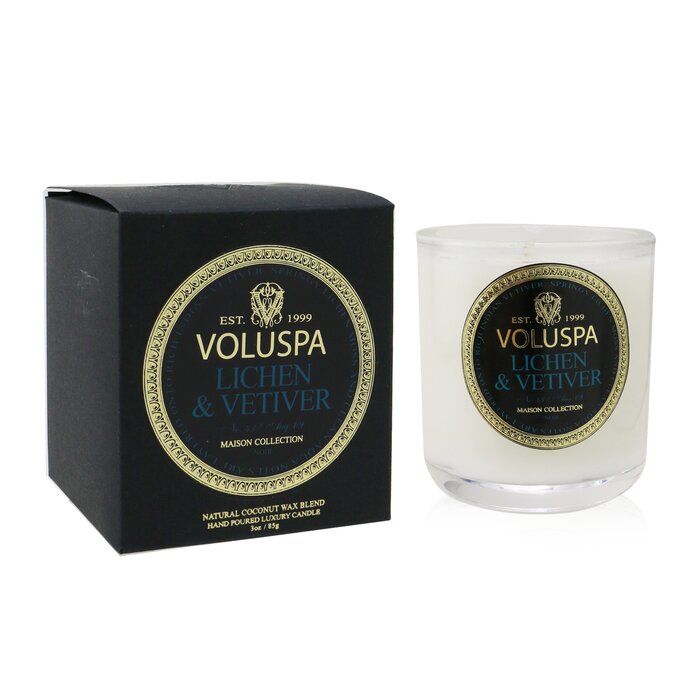 Свеча Voluspa с ароматом ликена и ветивера, 85 г
