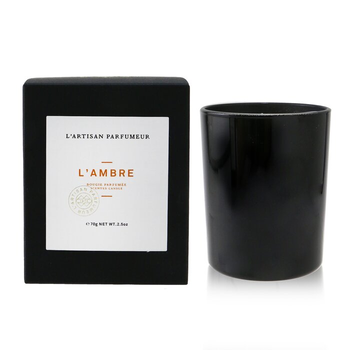 Свеча ароматическая L'Artisan Parfumeur с амбровым ароматом, 70 г