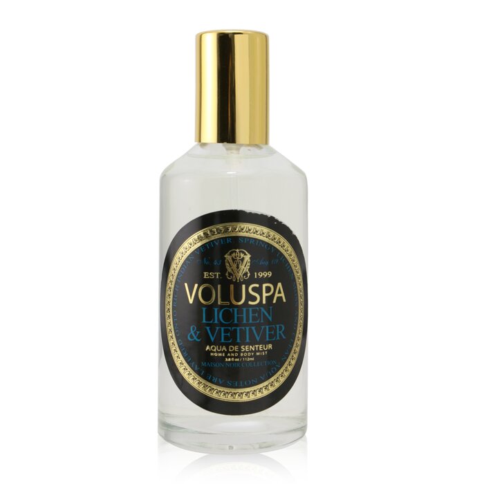 Ароматический спрей для помещений и тела Voluspa с лишайником и ветивером, 112 мл