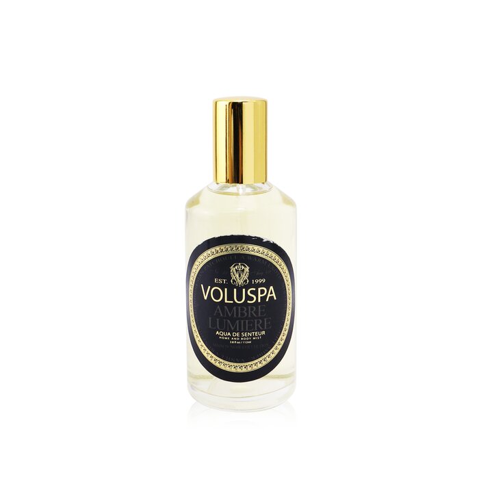 Спрей для комнаты и тела Voluspa Ambre Lumiere с ароматом амбры, 112 мл
