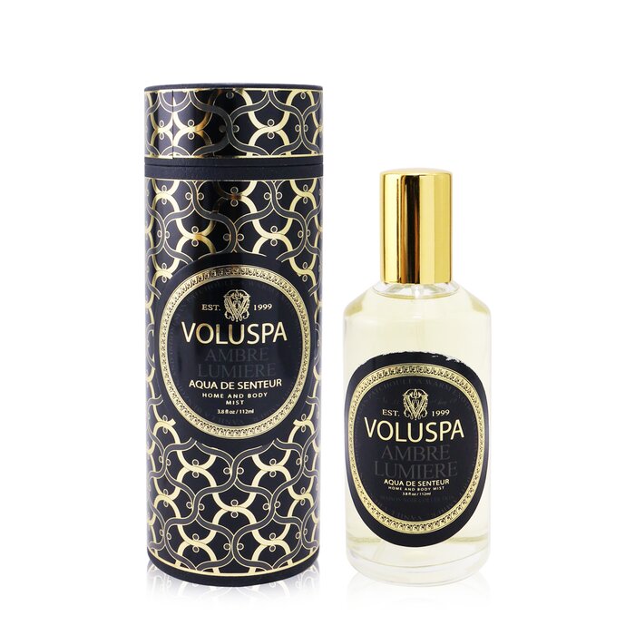 Спрей для комнаты и тела Voluspa Ambre Lumiere с ароматом амбры, 112 мл