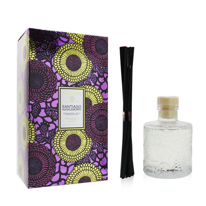Ароматический диффузор Voluspa Santiago Huckleberry с эфирными маслами, 100 мл