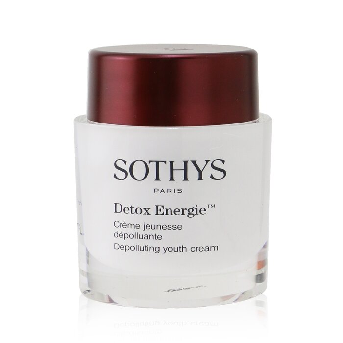 Крем для лица Sothys с детокс-пептидами для защиты кожи от загрязнений, 50 мл