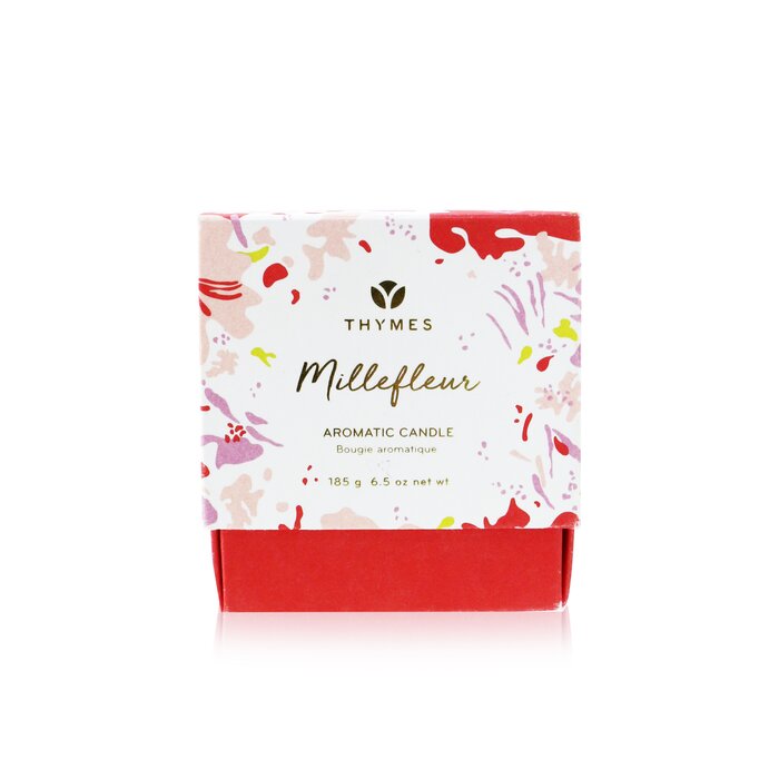 Ароматическая свеча Millefleur от Thymes, 185 г — уютный аромат для дома с длительным горением до 60 часов